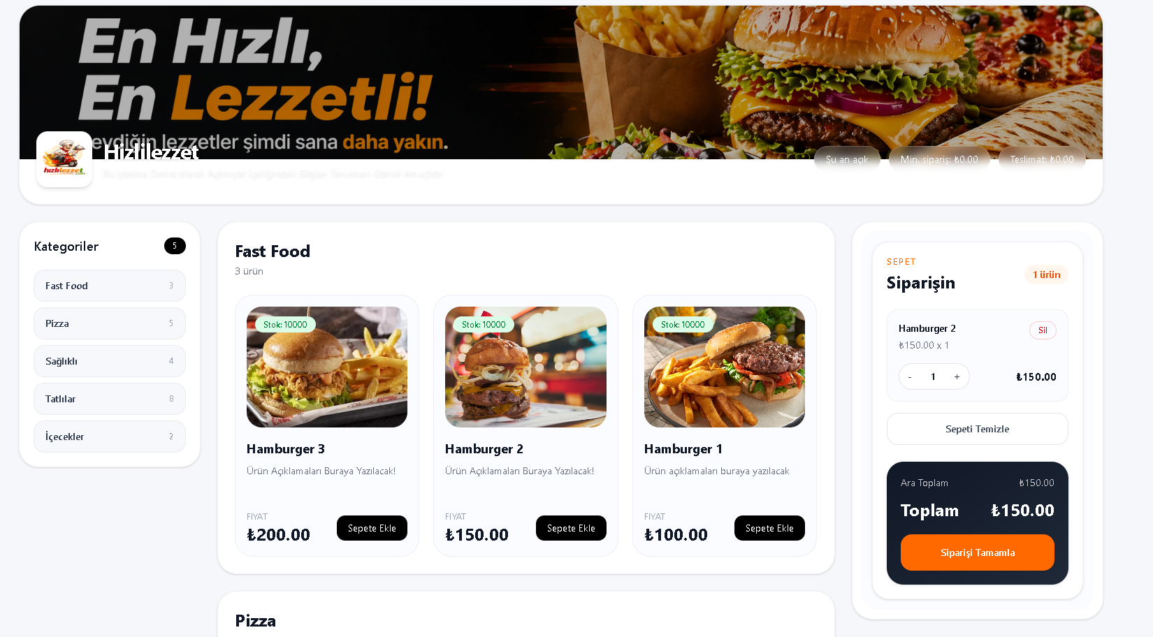 HızlıLezzet